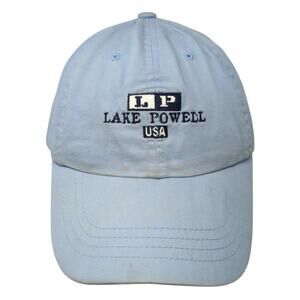 Lake Powell USA Slideback Baseball Cap Blue One Size Adjustable Titan Headwear